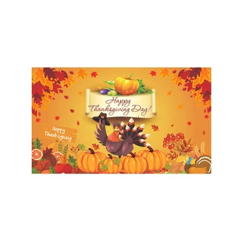 70,8x43,3 дюйма, с Днем Благодарения, Висящий плакат с осенним урожаем, фоновый баннер для украшения вечеринки в честь Дня Благодарения