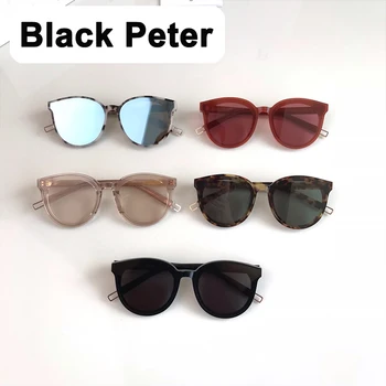 Женские солнцезащитные очки Black Peter GENTLE Y2K Для мужчин, Винтажные Роскошные брендовые товары, Дизайнерские Летние Uv400, модные Корейские монстры